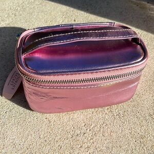 Victoria’s Secret Pink metallic travel case